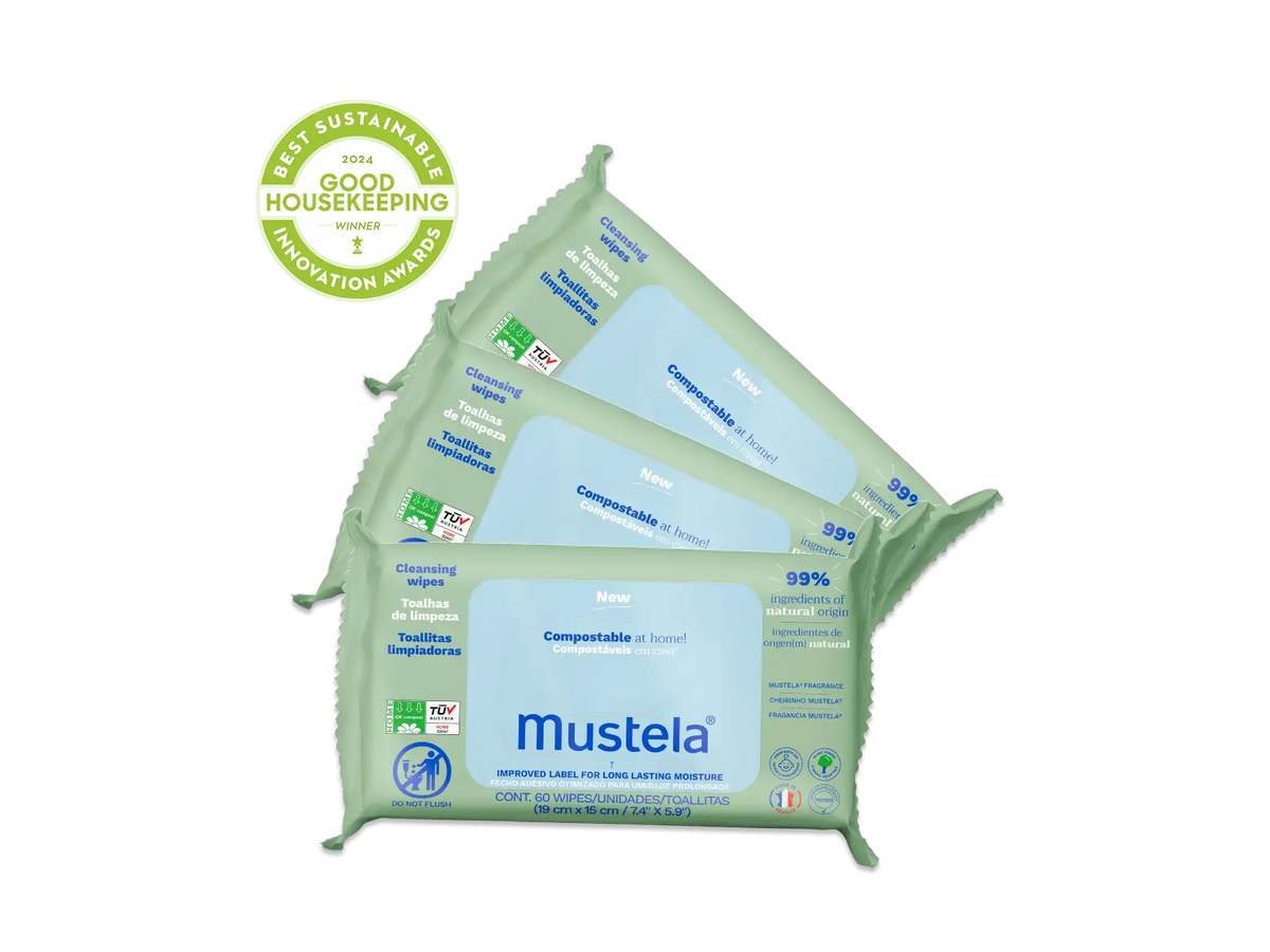 Home compostable wipes