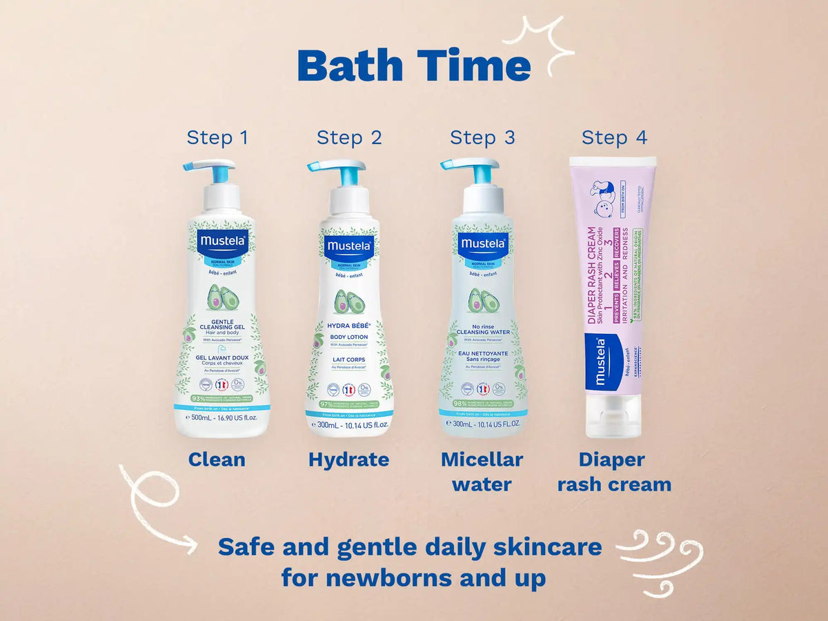 No rinse cleansing water