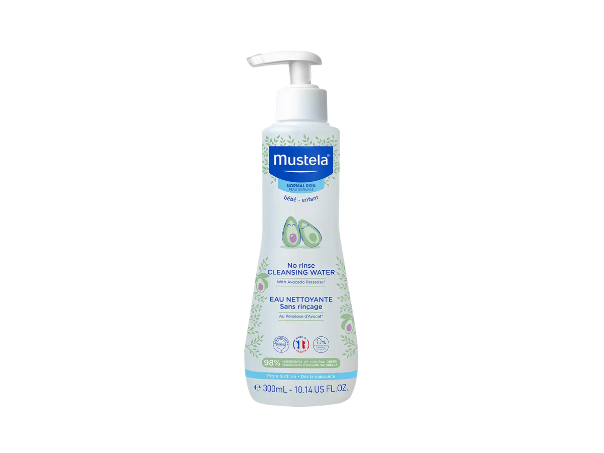 No rinse cleansing water