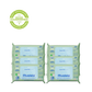 Home compostable wipes