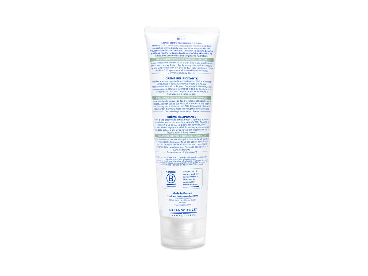 Stelatopia+ lipid-replenishing cream 150ml tube