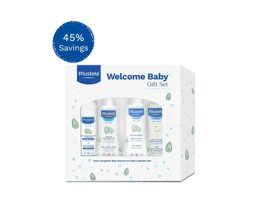 Welcome baby gift set