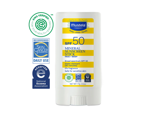 SPF 50 mineral sunscreen stick
